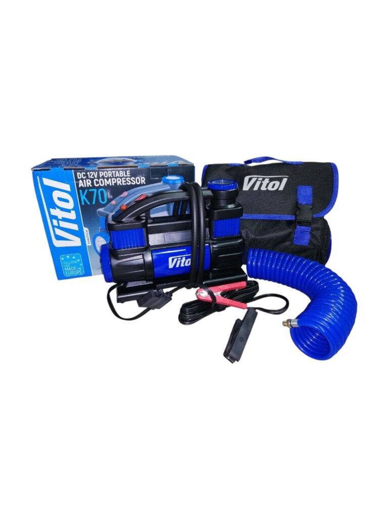 Компрессор Vitol K-70 150psi/25Amp/90л
