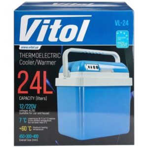 Холодильник термо 24л 12v/220v VITOL
