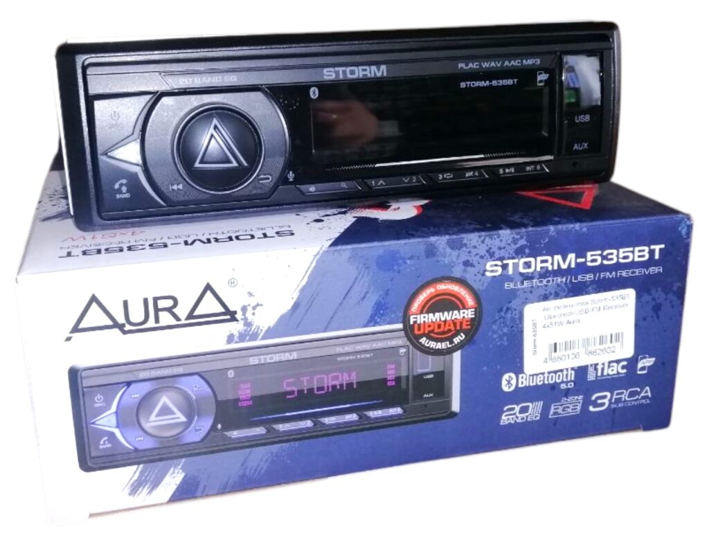 Автомагнітола Storm - 535BT Bluetooth/USB/FM Receiver